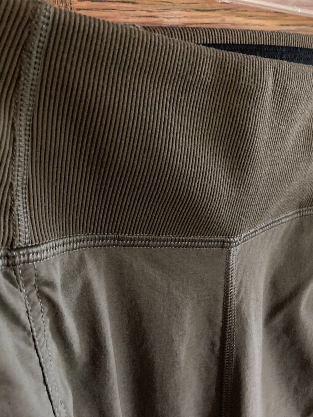 Lot of 2 Prana Koen Pants, green, black, good used condition, small - Picture 2 of 6